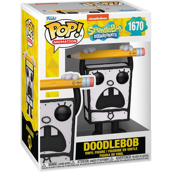 בובת פופ בובספוג מכנס מרובע  - Funko Pop Doodlebob 1670