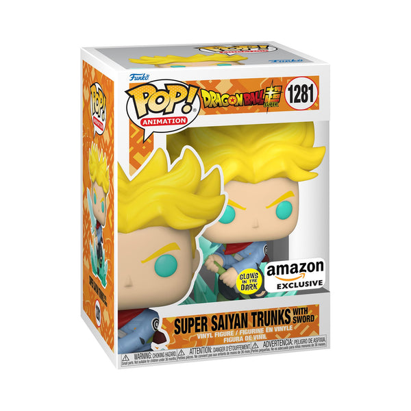 בובת פופ  טראנס סופר סאייה - Funko Pop 1281 super saiyan trunks Special Edition