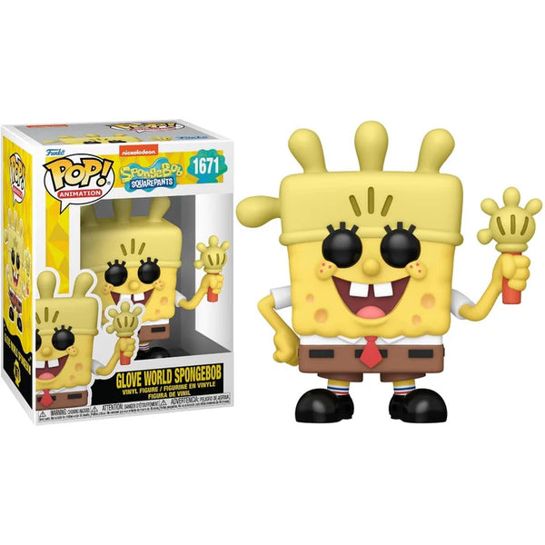 בובת פופ 1671 בובספוג - Funko POP 1671 Spongebob Glove World