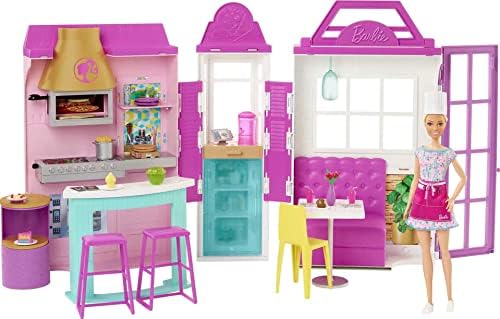 בובת ברבי מסעדה - Barbie Cook 'n Grill Restaurant