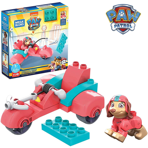 מגה בלוקס מפרץ ההרפתקאות קטנוע של ליברטי - Mega Bloks PAW Patrol