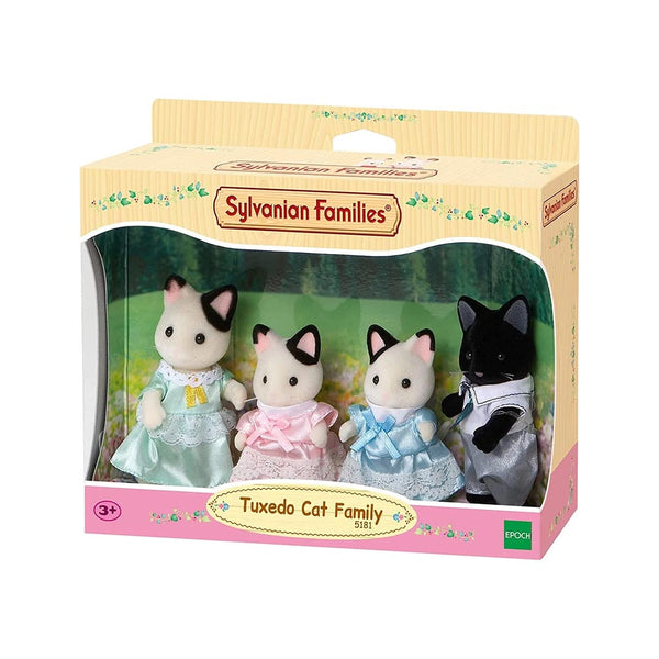 Sylvanian Families - משפחת סילבניאן חתולים שחור לבן