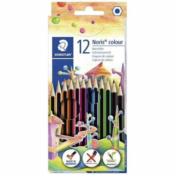 סט 12 עפרונות צבעוניים  STAEDTLER