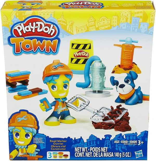 פליידו - גלידה אמריקאית  - Play-Doh (Hasbro) (town worker)