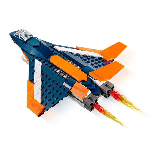 לגו קריאטור 31126 מטוס סילון על קולי (LEGO 31126 Creator Supersonic-jet) - צעצועים ילדים ודרקונים