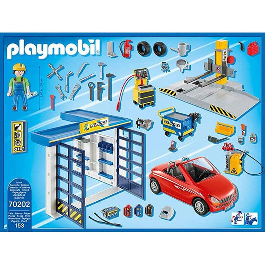 Playmobil פליימוביל 70202 מוסך - 70202 - צעצועים ילדים ודרקונים