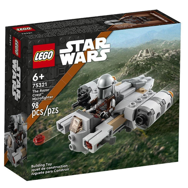 לגו 75321 מטוס קרב קטן (LEGO 75321 The Razor Crest Microfighter) - צעצועים ילדים ודרקונים