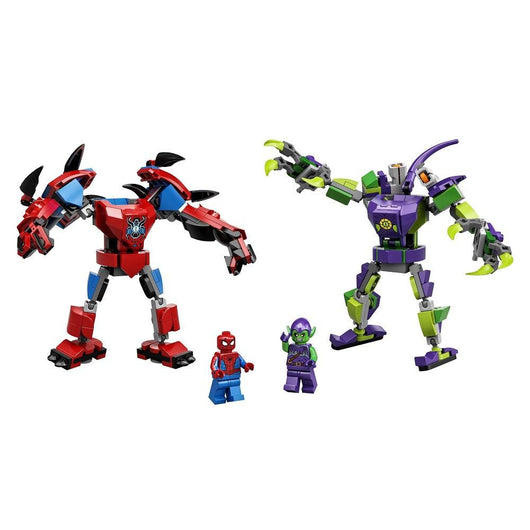 לגו ספיידרמן 76219 קרב הרובוטים (LEGO 76219 Spider-Man and Green Goblin Mech Battle) - צעצועים ילדים ודרקונים