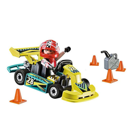 Playmobil 9322 - פליימוביל 9322 מזוודת מכונית קארטינג - צעצועים ילדים ודרקונים