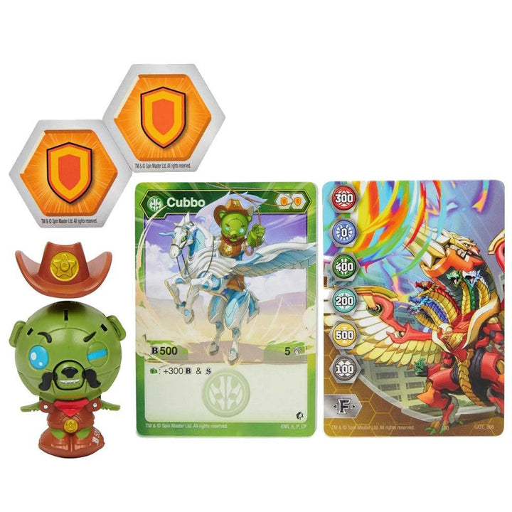 בקוגן קובו קאובוי - Bakugan Sheriff Cubbo - צעצועים ילדים ודרקונים