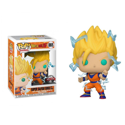 בובת פופ סופר סיאן גוקו מהדורה מיוחדת - Funko Pop 865 Super Saiyan Goku Special Edition - צעצועים ילדים ודרקונים