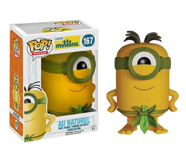 בובת פופ או נטורל מיניונים - Funko Pop Au Natural 167 - צעצועים ילדים ודרקונים