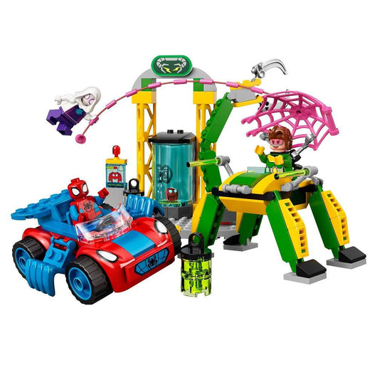 לגו ספיידרמן במעבדה של אוק (LEGO 10783 Spider-Man at Doc Ock's Lab) - צעצועים ילדים ודרקונים