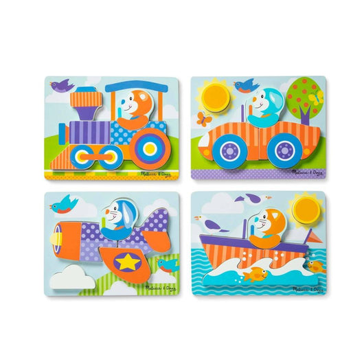 הפאזל הראשון שלי - רכבים מבית Melissa and Doug - צעצועים ילדים ודרקונים