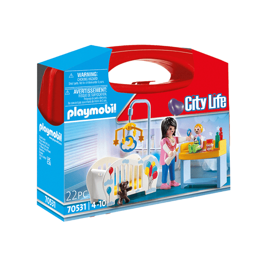 Playmobil 70531 - פליימוביל 70531 מזוודת חדר תינוק - צעצועים ילדים ודרקונים