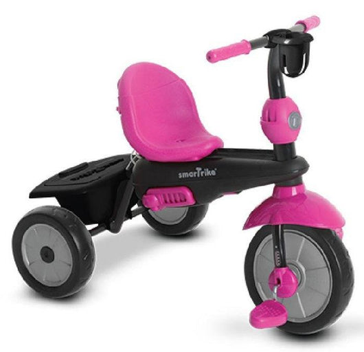 תלת אופן סמארט טרייק סווינג DLX ורוד - smart trike - צעצועים ילדים ודרקונים