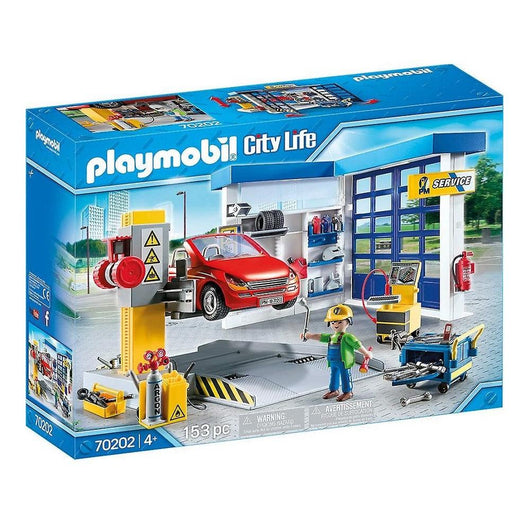 Playmobil פליימוביל 70202 מוסך - 70202 - צעצועים ילדים ודרקונים